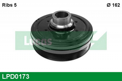 LUCAS ENGINE DRIVE lpd0173 -  Ременный шкив, коленчатый вал